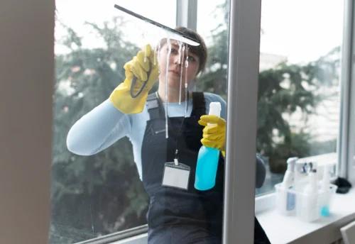 Nettoyage de vitres intérieures et extérieures à Pierric
